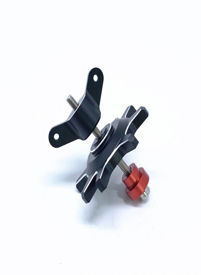 KingVal RC Tire Clamp Tyre Wheel Assembly and Disassembly Tool for 1/10 RC Car 1.9'' 2.2'' Beadlock Wheels Hub Tire (Black) - Image 3
